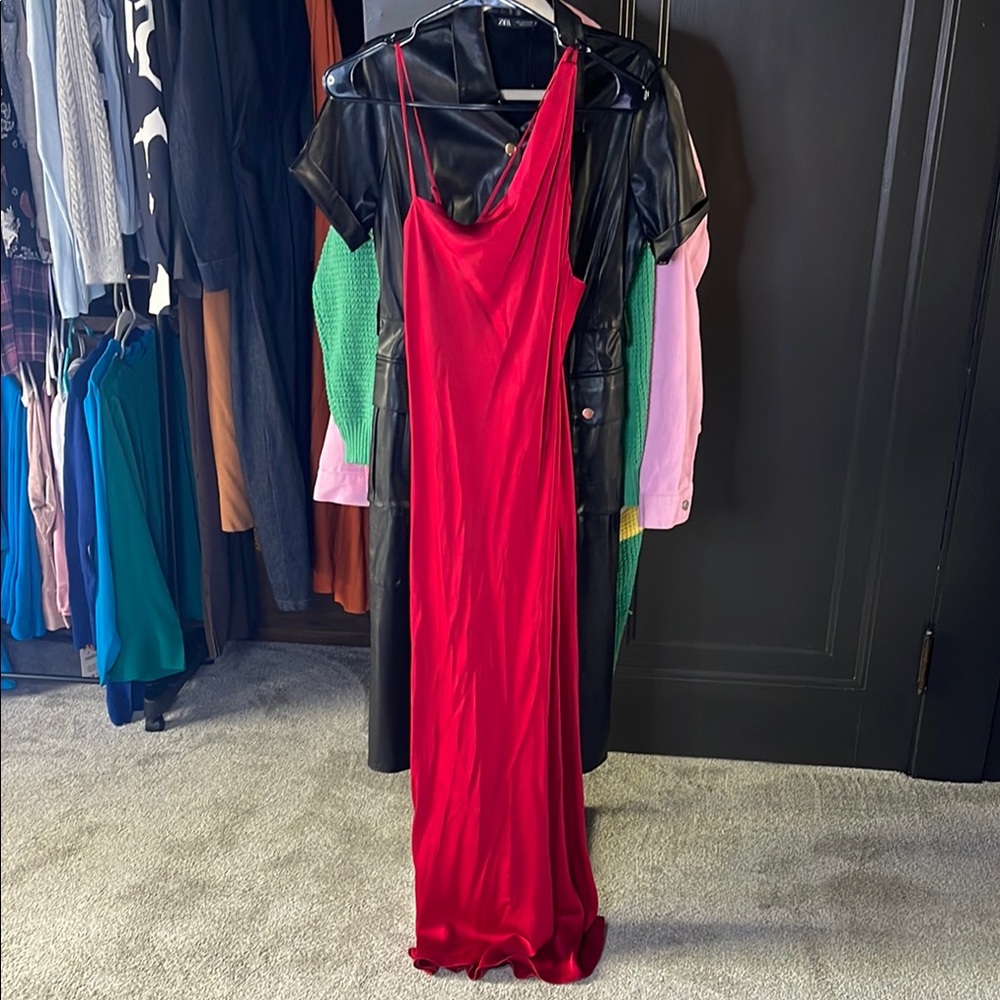 Zara Red Evening Dress 4786/340/600